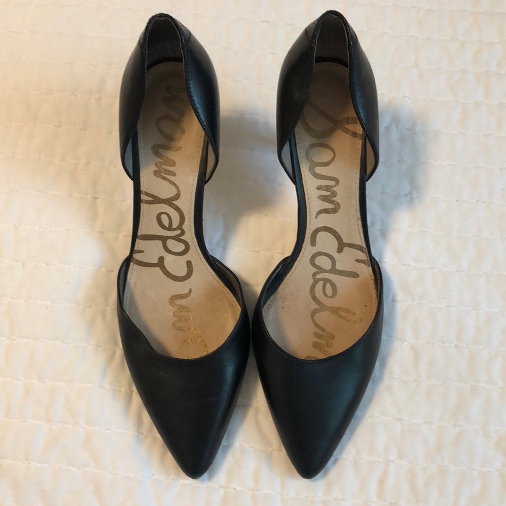 Sam Edelman Black Heels